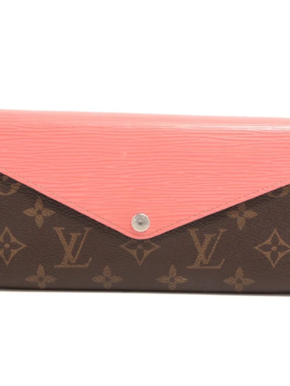 Louis Vuitton Monogram × Epi Marie-Lou Long Wallet Brown x Pink